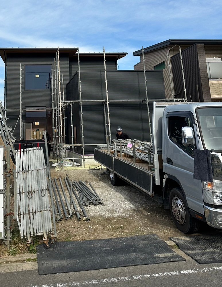 ついに足場解体！楽しみにしていた外観がお目見えです！ | 新築 